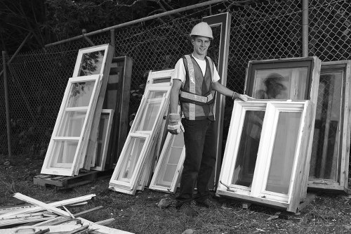 Professional house clearance team in Palmersgreen removing furniture